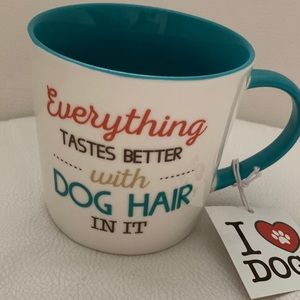 2/$25 *when bundled* BNWT Dog Hair funny mug